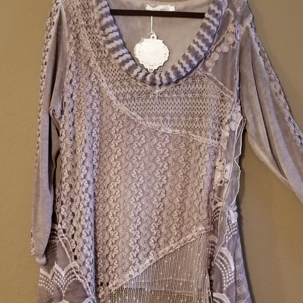 Simply Couture Lacy Dress/Long Top